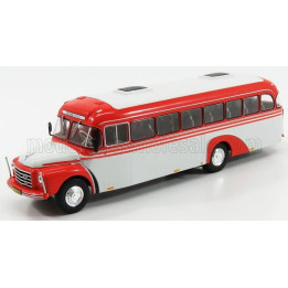 EDICOLA VOLVO B375 AUTOBUS SWEDEN 1957 - ORANGE WHITE 1/43