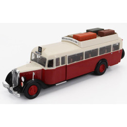 EDICOLA CITROEN T45 AUTOBUS PARIS FRANCE 1939 - RED WHITE 1/43