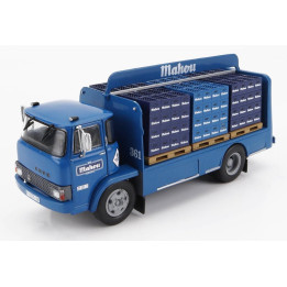 EDICOLA EBRO E-95 TRUCK PORTABOTTIGLIE MAHOU 2-ASSI 1976 - BLUE 1/43