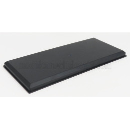 EDICOLA VETRINA DISPLAY BOX SOLO BASE - ONLY BASE - Lungh.LENGHT cm 26.2 X Largh.WIDTH cm 11.7 - BLACK 1/24