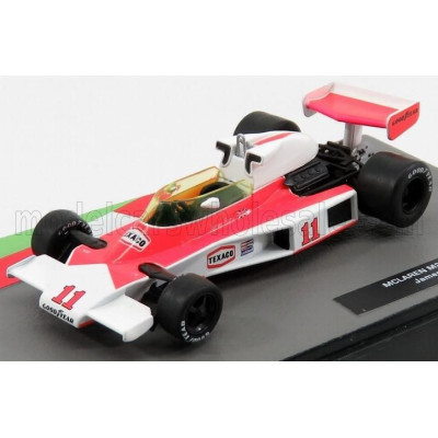 EDICOLA McLAREN F1  M23 FORD N 11 WORLD CHAMPION SEASON 1976 JAMES HUNT - WHITE ORANGE 1/43