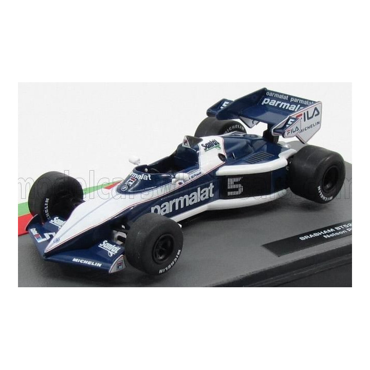 EDICOLA BRABHAM F1  BT52 BMW N 5 WORLD CHAMPION SEASON 1983 NELSON PIQUET - BLUE WHITE 1/43