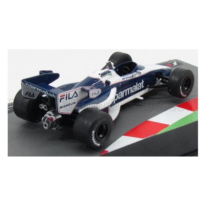EDICOLA BRABHAM F1  BT52 BMW N 5 WORLD CHAMPION SEASON 1983 NELSON PIQUET - BLUE WHITE 1/43