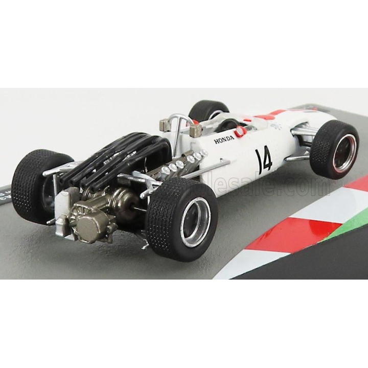 EDICOLA HONDA F1  RA300 N 14 SEASON 1967 JOHN SURTEES - WHITE RED 1/43
