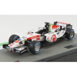 EDICOLA BAR F1  RA106 HONDA N 12 SEASON 2006 JENSON BUTTON - WHITE RED 1/43