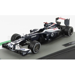 EDICOLA WILLIAMS F1  FW34 COSWORTH N 18 SEASON 2012 PASTOR MALDONADO - BLUE WHITE 1/43