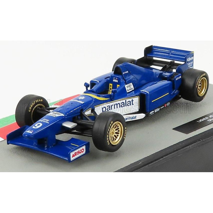 EDICOLA LIGIER F1  JS43 N 9 SEASON 1996 OLIVIER PANIS - BLUE WHITE 1/43