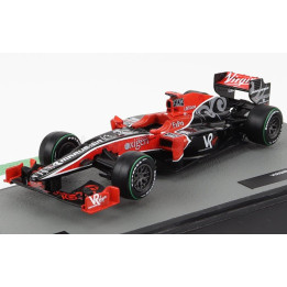EDICOLA VIRGIN RACING F1  VR-01 N 24 SEASON 2010 TIMO GLOCK - RED BLACK 1/43