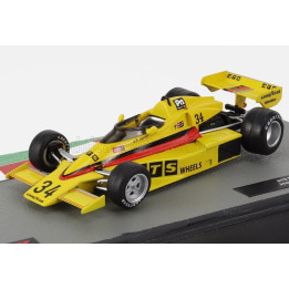 EDICOLA PENSKE F1  PC4 ATS N 34 SEASON 1977 JEAN PIERRE JARIER - YELLOW 1/43