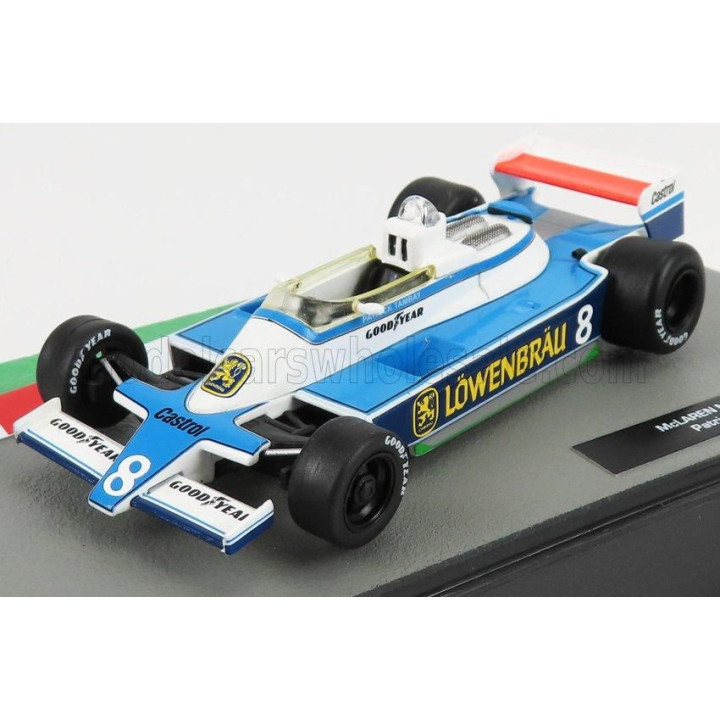 EDICOLA McLAREN F1  M28 N 8 SEASON 1979 PATRICK TAMBAY - LIGHT BLUE 1/43