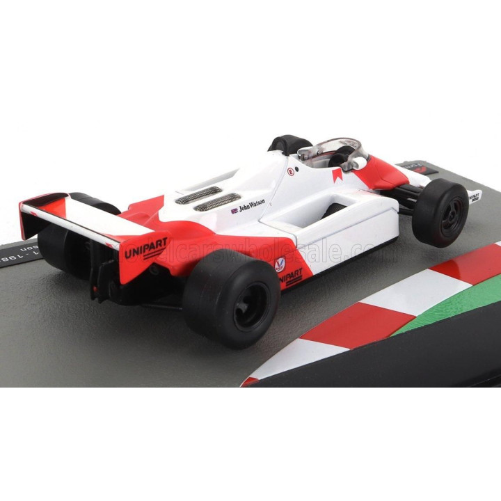 EDICOLA McLAREN F1  MP4/1 FORD N 7 SEASON 1981 JOHN WATSON - WHITE RED 1/43