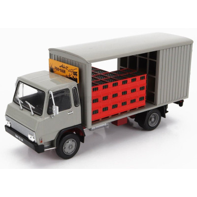 EDICOLA BERLIET 560K TRUCK TRASPORTO CASSE ACQUA 2-ASSI 1974 - GREY 1/43