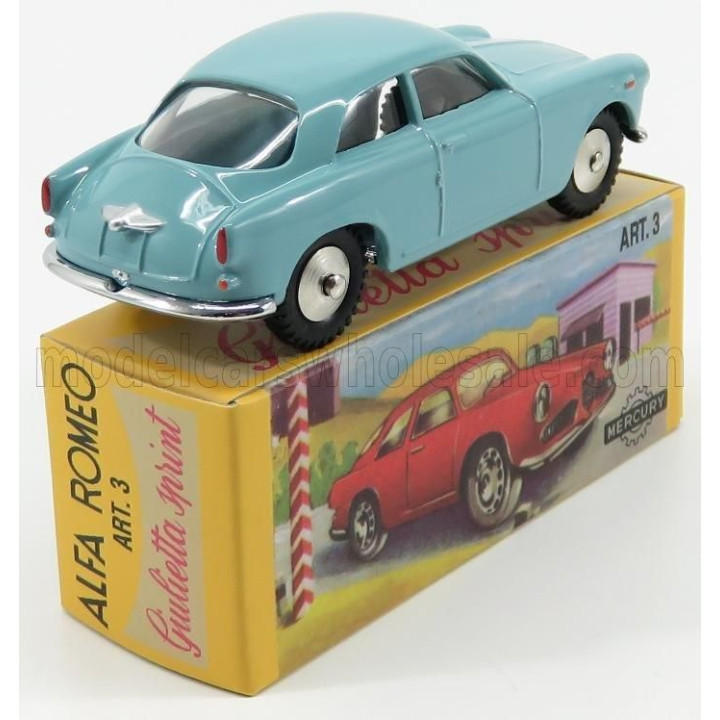 EDICOLA ALFA ROMEO GIULIETTA SPRINT 1957 - LIGHT BLUE 1/48
