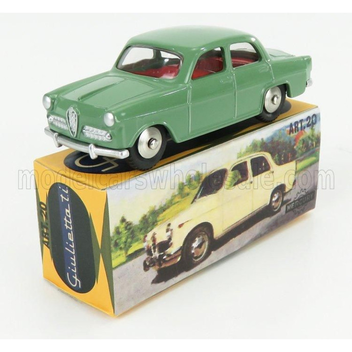 EDICOLA ALFA ROMEO GIULIETTA TI 1960 - GREEN 1/48