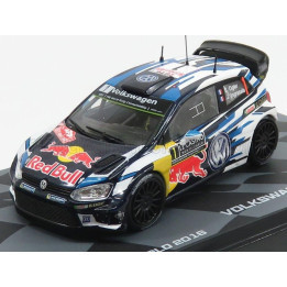 EDICOLA VOLKSWAGEN POLO WRC TEAM VOLKSWAGEN MOTORSPORT RED BULL N 1 WINNER RALLY MONTECARLO WORLD CHAMPION 2016 S.OGIER - J.INGR