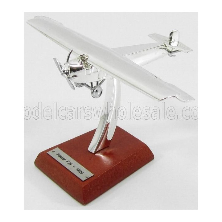 EDICOLA FOKKER F III AIRPLANE 1920 - 5cm X 8.5cm - CHROME 1/200
