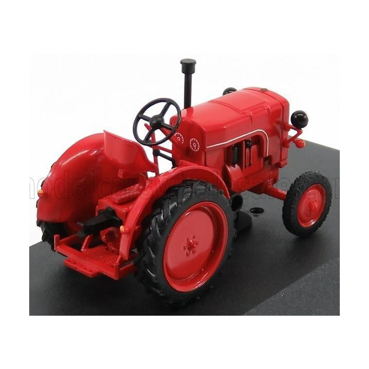 EDICOLA FAHR F22 TRACTOR TRUCK 1938 - CON VETRINA - WITH SHOWCASE - RED 1/43