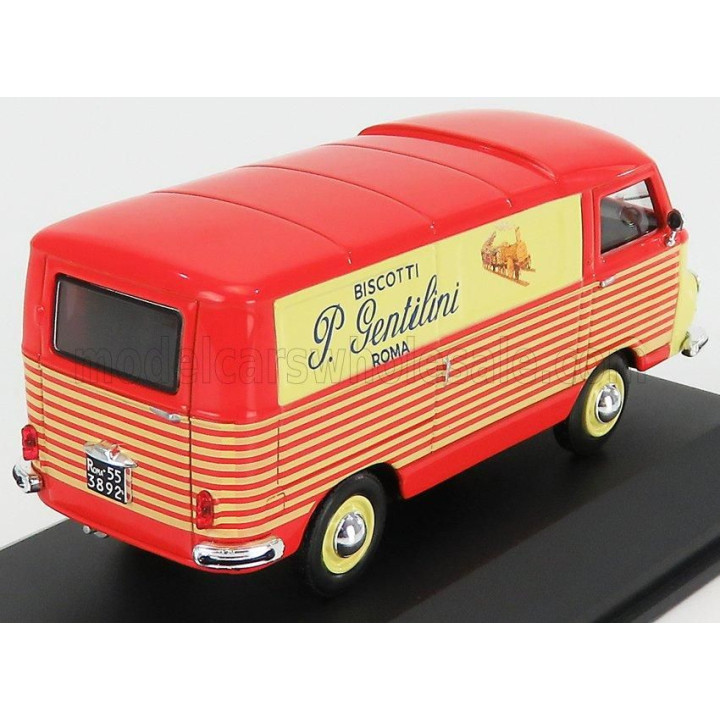 EDICOLA LANCIA JOLLY VAN BISCOTTI GENTILINI 1962 - ORANGE YELLOW 1/43