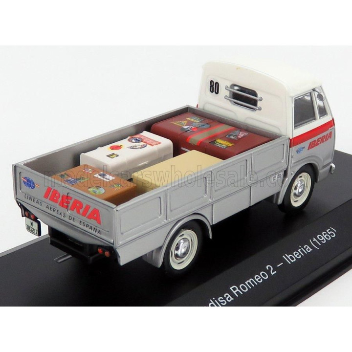 EDICOLA ALFA ROMEO ROMEO 2 TRUCK FADISA IBERIA 1965 - SILVER WHITE 1/43