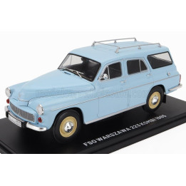 EDICOLA WARSZAWA 223 FSO KOMBI SW STATION WAGON 1965 - LIGHT BLUE 1/24