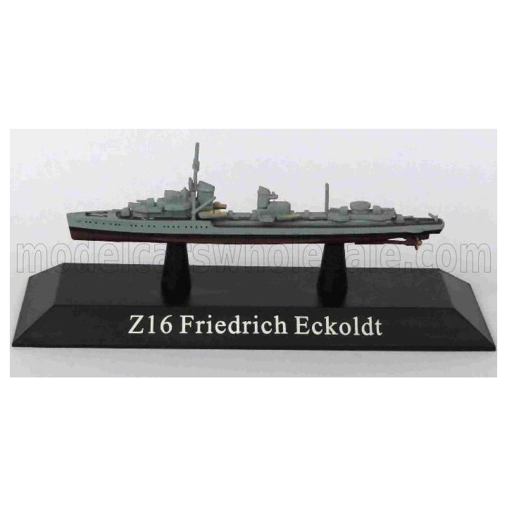 EDICOLA WARSHIP Z16 FRIEDRICH ECKOLDT DESTROYER GERMANY 1936 - MILITARY 1/1250