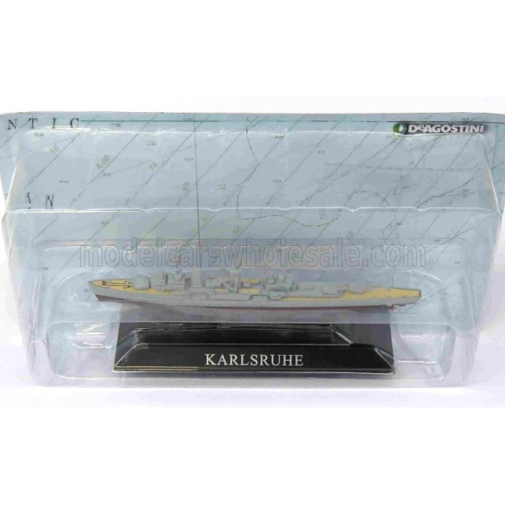 EDICOLA WARSHIP KARLSRUHE LIGHT CRUISER GERMANY 1929 - MILITARY 1/1250