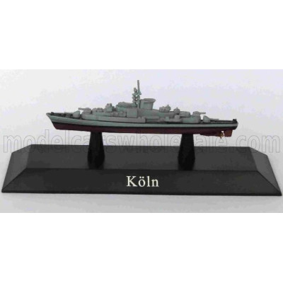 EDICOLA WARSHIP KOLN FRIGATE GERMANY 1961 - MILITARY 1/1250