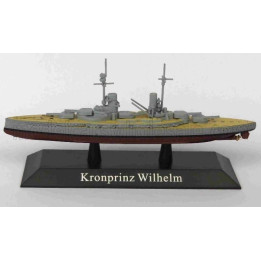 EDICOLA WARSHIP KRONPRINZ WILHELM BATTLESHIP GERMANY 1914 - MILITARY 1/1250