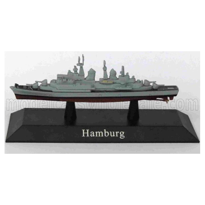 EDICOLA WARSHIP HAMBURG DESTROYER GERMANY 1960 - MILITARY 1/1250