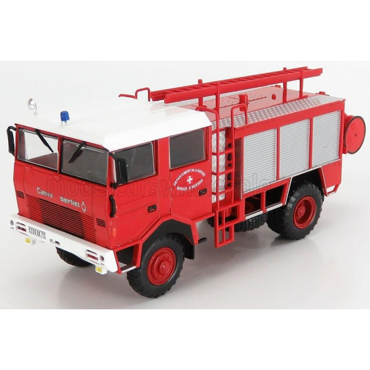 EDICOLA BERLIET GBD TUNKER TRUCK FRANCE 1979 - RED WHITE 1/43