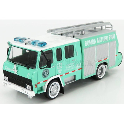 EDICOLA BERLIET 770 KB6 TANKER TRUCK CILE 1974 - LIGHT GREEN WHITE 1/43