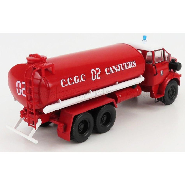 EDICOLA RENAULT VI GBH 280 6X6 TANKER TRUCK FRANCE 1984 - RED 1/43