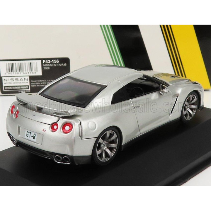 FIRST43 MODELS NISSAN GT-R (R35) COUPE 2008 - SILVER 1/43