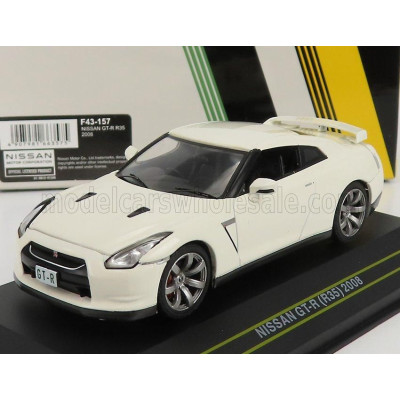 FIRST43 MODELS NISSAN GT-R (R35) COUPE 2008 - WHITE 1/43
