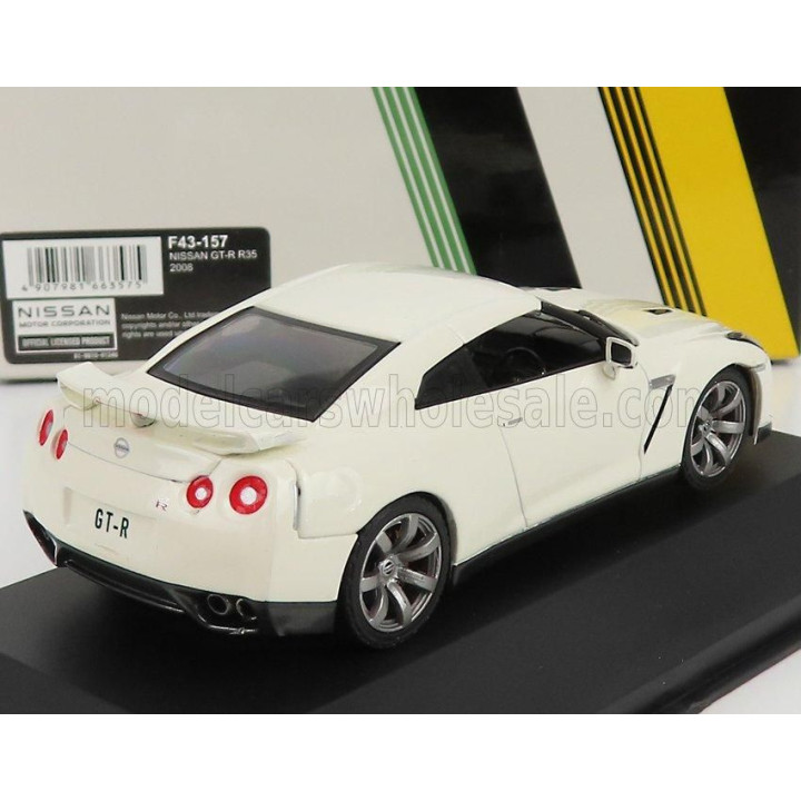 FIRST43 MODELS NISSAN GT-R (R35) COUPE 2008 - WHITE 1/43