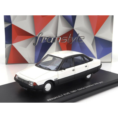 FRANSTYLE RENAULT EVE 1981 - WHITE BLACK 1/43