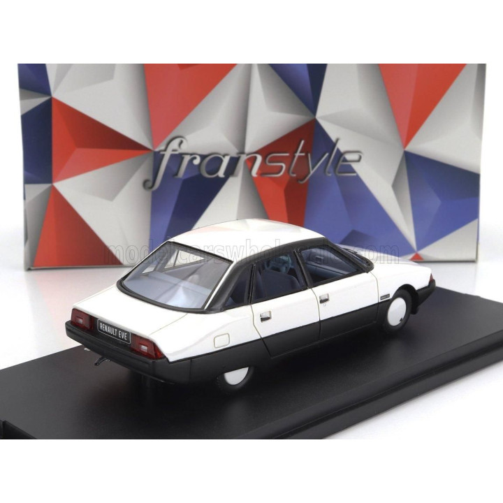 FRANSTYLE RENAULT EVE 1981 - WHITE BLACK 1/43
