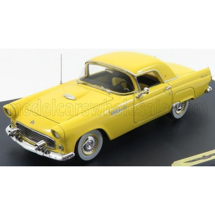 GENUINE FORD PARTS FORD USA THUNDERBIRD COUPE 1955 - YELLOW 1/43