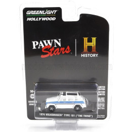 GREENLIGHT VOLKSWAGEN TYPE 181 THE THING 1974 - WHITE BLUE 1/64