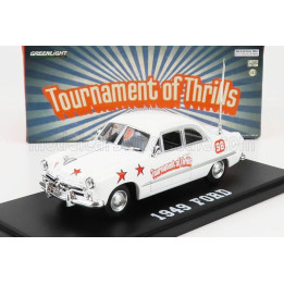 GREENLIGHT FORD USA 1949 THRILLS THRILLS SHOW CAR - WHITE 1/43