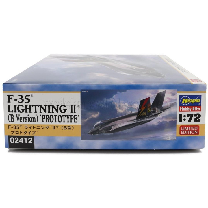 HASEGAWA LOCKHEED MARTIN F-35 LIGHTING B PROTOTYPE VERSION MILITARY AIRPLANE 2011 1/72