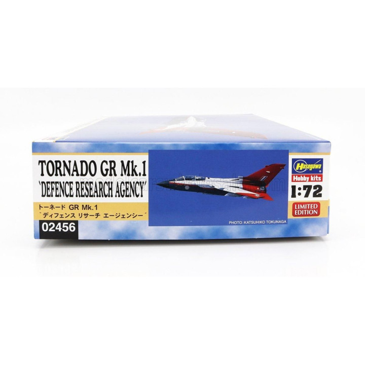 HASEGAWA PANAVIA AIRCRAFT GR.1 TORNADO MILITARY AIRPLANE 1998 1/72