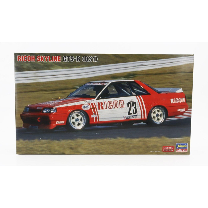 HASEGAWA NISSAN SKYLINE GTS-R (R31) COUPE N 23 RACING 1985 1/24