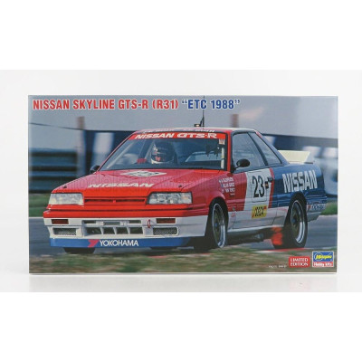 HASEGAWA NISSAN SKYLINE GTS-R (R31) N 23 ETCC 1988 A.OLOFFSON - A.GRICE - W.PERCY 1/24