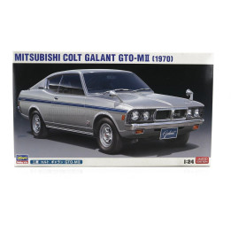 HASEGAWA MITSUBISHI COLT GALANT GTO-MII 1970 1/24