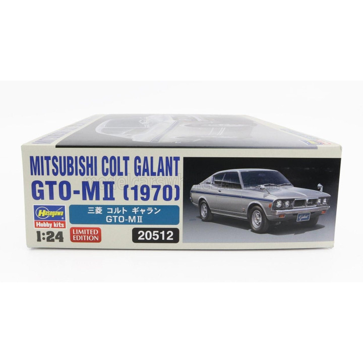HASEGAWA MITSUBISHI COLT GALANT GTO-MII 1970 1/24