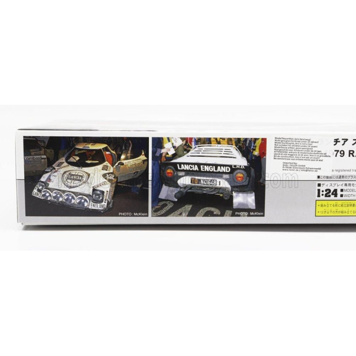HASEGAWA LANCIA STRATOS HF N 2 RALLY RAC LOMBARD 1979 M.ALEN - I.KIVIMAKI 1/24