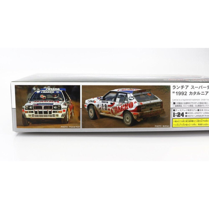 HASEGAWA LANCIA DELTA HF INTEGRALE N 18 RALLY CATALUNYA 1992 J.PURAS - A.ROMANI 1/24
