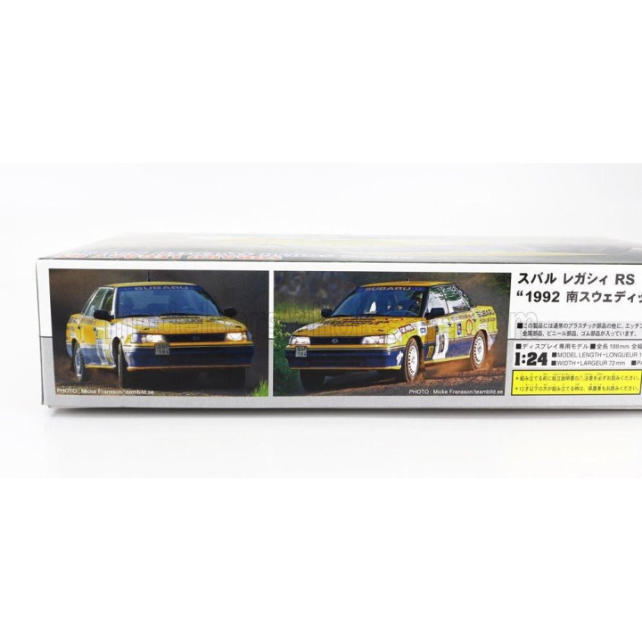 HASEGAWA SUBARU LEGACY RS N 18 RALLY SWEDEN 1992 R.ERICSSON - O.CARLSSON 1/24