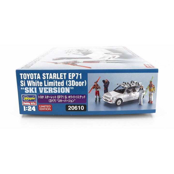 HASEGAWA TOYOTA STARLET EP71 Si SKI VERSION 1987 1/24